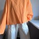 Jasnopomarańczowa (energetyczna) bluzka oversize wykonana w 100% z bawełny. 4XL / 48 / 20