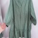 Lane Bryant sukienka midi bawełniana damska Plus Size, szałwiowa z wiązaniem 8XL / 56 / 28