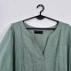 Lane Bryant sukienka midi bawełniana damska Plus Size, szałwiowa z wiązaniem 8XL / 56 / 28