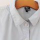 Koszula bawełniana błękitna bawełna organiczna L Vero Moda