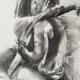 Szkic Pary 100x70cm