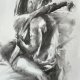 Szkic Pary 100x70cm