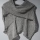 Srebrna koczuga narzutka art handmade