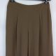 Primark spodnie szerokie proste palazzo oliwka khaki / M