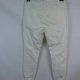 Denim spodnie jeans śmietanowe skinny 16 / 44