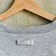 Bawełniana bluza Levi's 100% bawełna melanż liliowo-szara XS