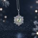 Naszyjnik z kryształami Preciosa "Winter Lights - Crystal AB"