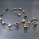 Colours mix vol. 11/silver & gold/ - bransoletka