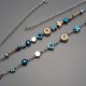 Colours mix vol. 9/deep blue / - choker