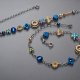 Colours mix vol. 9/deep blue / - choker