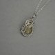 Mały wisiorek kwarc z rutylem, wire wrapping kwarc rutylowy