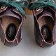 Clarks Funny Dream aubergine leather 38