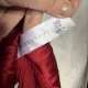 100 % SILK Debenhams Red Herrins nowy jedwabny top z metkami piękna wiśnia