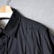 Koszula bawełniana JET LAG męska czarna slim fit L