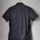 Koszula bawełniana JET LAG męska czarna slim fit L