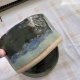 Ceramiczna doniczka z podstawką – ręcznie wykonana
