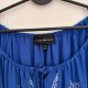 Lane Bryant Niebieska Bluzka z Haftem Plus Size 18/20 4XL / 48 / 20