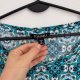 Roz & Ali Turkusowa Bluzka w Print Plus Size