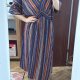 Bloomchic Sukienka Maxi w Paski Plus Size 18-20 / 48-50