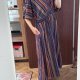 Bloomchic Sukienka Maxi w Paski Plus Size 18-20 / 48-50