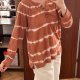 Sonoma Bluzka Waffle Tie-Dye Plus Size 4XL / 48 / 20