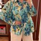 Covington Woman Koszula w Niebieskie Kwiaty 24-26W 6XL / 52 / 24
