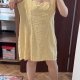 Old Navy Żółta Sukienka w Kratkę Gingham Plus Size XXL Tall