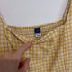 Old Navy Żółta Sukienka w Kratkę Gingham Plus Size XXL Tall