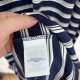 Lands' End Sukienka maxi w Granatowe Paski 5XL / 50 / 22