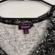 Roaman’s Bluzka w Czarnobiały Print Plus Size 8XL / 56 / 28