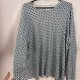 Croft & Barrow 2X bluzka 100% bawełna | geometryczny wzór | plus size 4XL / 48 / 20