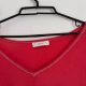 C.J. Banks koralowa bluzka plus size | dekolt V | luźny fason 4XL / 48 / 20