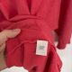 C.J. Banks koralowa bluzka plus size | dekolt V | luźny fason 4XL / 48 / 20