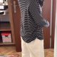 Just My Size by Hanes 22W-24W | bluzka w paski z kwiatowym nadrukiem