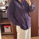 Croft & Barrow | fioletowa koszulowa bluzka | plus size 4XL / 48 / 20