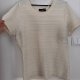 Lane Bryant 18/20 | kremowy ażurowy top z krótkim rękawem 4XL / 48 / 20