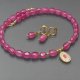 Alloys Collection - Kwarc magenta /13.07.25/ - kolczyki