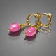Alloys Collection - Kwarc magenta /13.07.25/ - kolczyki
