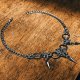Gotycki choker chainmaille z kolcami ze stali chirurgicznej, gothic punk