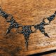 Gotycki choker chainmaille z kolcami ze stali chirurgicznej, gothic punk
