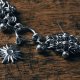 Choker chainmaille gwiazda północna stal chirurgiczna piercing