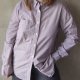 Bordowa bawełniana koszula w kratkę japońskiej marki Uniqlo M unisex 100% bawełna