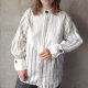 lniana koszula w paski duńskiej marki premium By Malene Birger 36