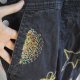 ogrodniczki haftowane