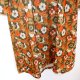 BISTOROWA sukienka kwiaty PRL hand made L/XL