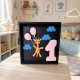 Ramka, box urodziny 3d