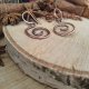 Kolczyki miedziane spirale