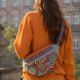 Kolorowa patchworkowa nerka XL Lumbini