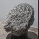 Srebrna czapka handmade