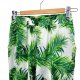 MOSS COPENHAGEN spodnie damskie casual liście 38 M